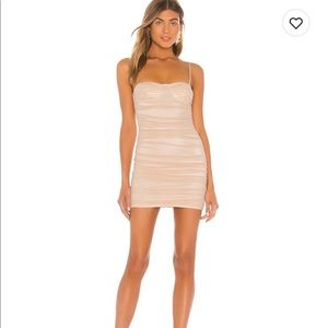 SUPERDOWN Tamzin Ruched Mini Dress